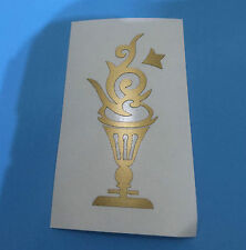 Gibson flowerpot / Vase Guitar Headstock decal,sticker