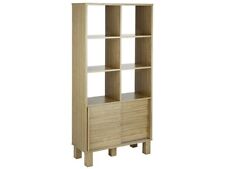 HYGENA GENOA Slatted Display Unit Stylish Storage and Display Solution