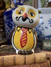 Vintage Ceramic Owl Money Box