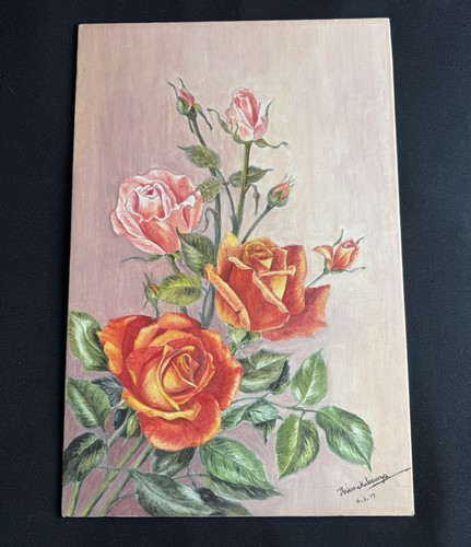 Original signed oil painting - original,