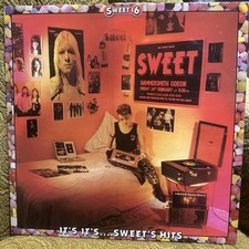 THE SWEET - SWEET 16: IT’S IT’S…SWEET’S HITS (1984 LP)  1ST UK PRESS  EXCELLENT+