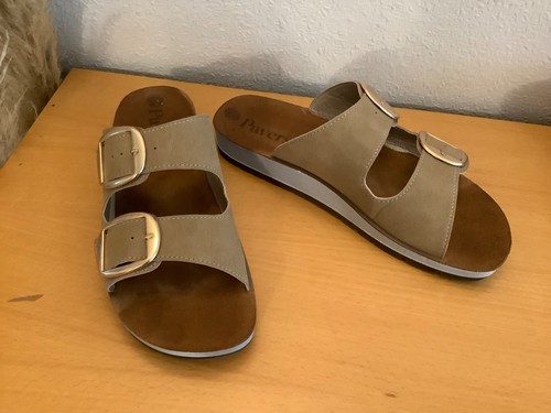 Pavers sand brown sandals - brown,