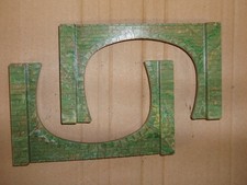 2 plastic model railway tunnel