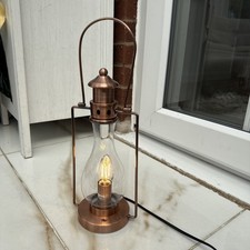 Horse lantern copper Table