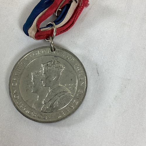 Coronation medal king george - coronation,