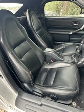 Toyota Mr2 Mk3 Roadster Mr-s Sw30 Black Leather Tombstone Interior Seats