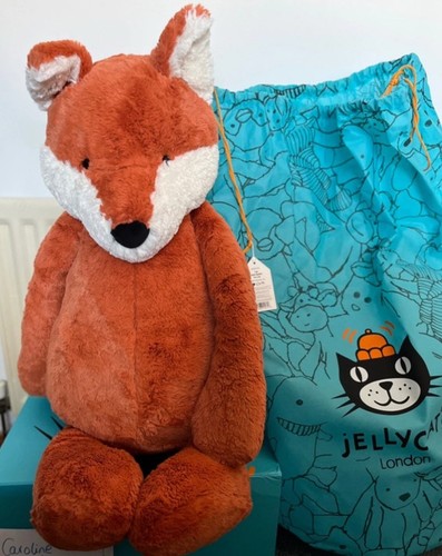 Jellycat giant bashful fox - jellycat,