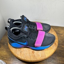 Nike PG 1 Mens Black Pink Blue
