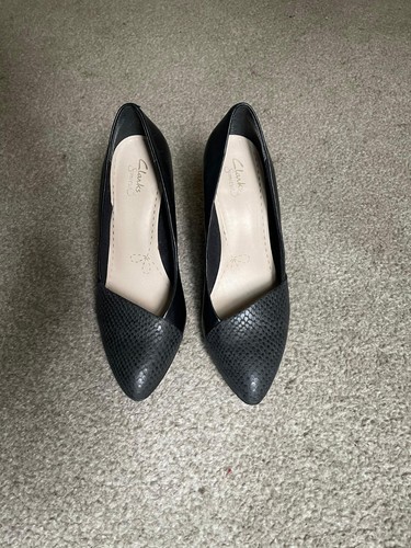 Clarks somerset black - clarks, uk