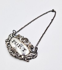 VICTORIAN SILVER PLATED PORT