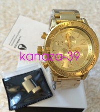 NEW NIXON Watch All Gold 42MM