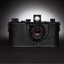 Retro Genuine Leather Half