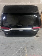TOYOTA RAV4 MK5 2019-23 BLACK TAILGATE COMPLETE BOOTLID CAMERA TRIMS NO LIGHTS