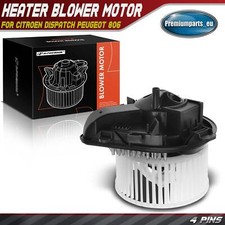 Heater Blower Motor Fan with Resistor Left for Citroen Dispatch Peugeot 806