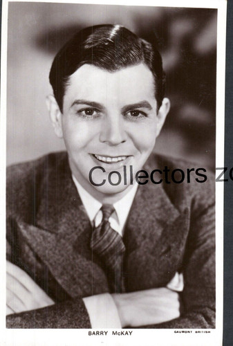 Film star postcard barry - star,