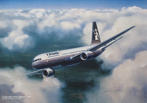Britannia airways boeing 757 - britannia,