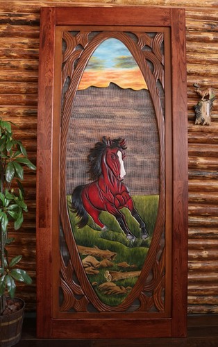 Handmade horse screen - handmade,
