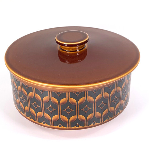 Hornsea heirloom brown tureen - hornsea,