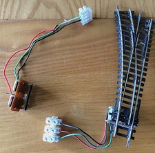 Hornby  R8073  Left Hand Standard Electric Points + 2nd points  motor - OO Gauge