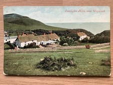 Vintage Postcard, Weymouth, Osmington Mills, Thatched Cottages, 1908