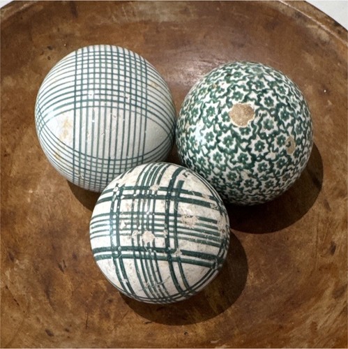 Antique victorian carpet balls - victorian,
