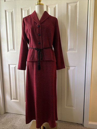 Dorby 2pc red plaid skirt - dorby,