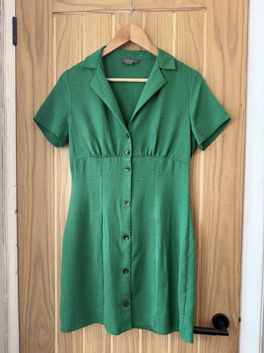 Primark green button front - primark,