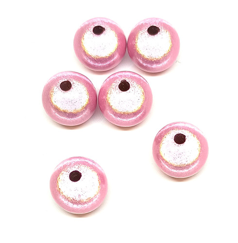Pink round acrylic miracle - pink,