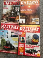 Railway magazine - 4 copies