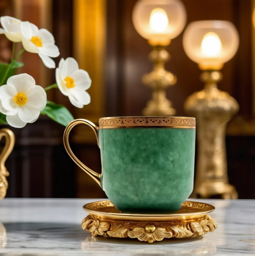 Limoges porcelain demitasse - limoges,