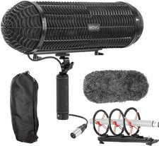 Movo BWS1000 Blimp Microphone Windshield Mount and Vibration Protection System