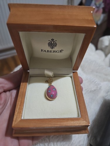 18ct gold faberge egg - 18ct,