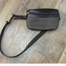 Michael Kors Dark Brown Logo