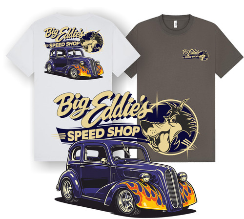 Big eddies speed - big, hot