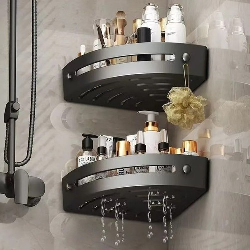 2pcs corner shower rack shelf - shower,