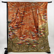 Vintage Japanese Silk Furisode