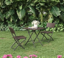 3PCS Rattan Furniture Bistro