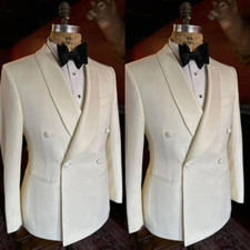 Cream Mens Suits Business