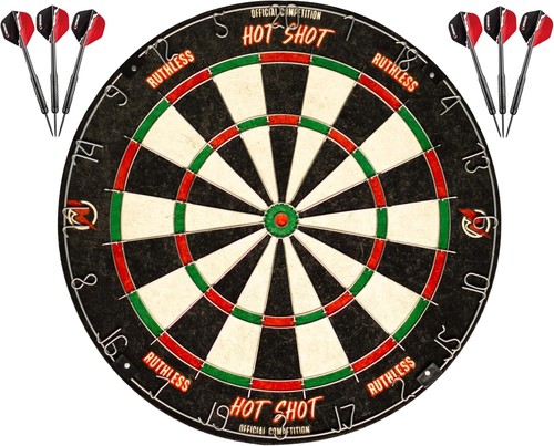 Dartboard set sisal board - dartboard,