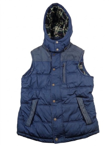 Fat face blue padded - padded, gilet