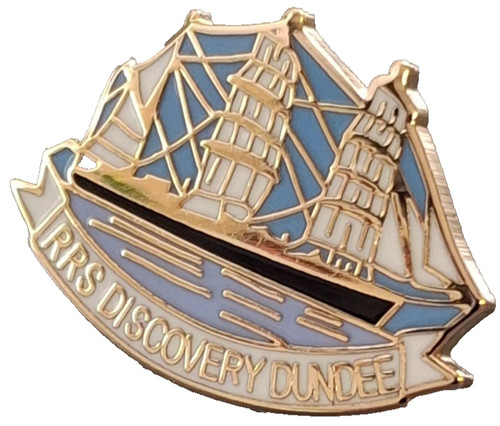 Rrs discovery dundee - pin, badge