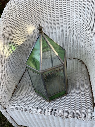Vintage leaded stained - stained, glass