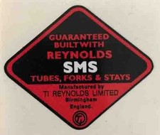 Reynolds SMS Tubes, forks and
