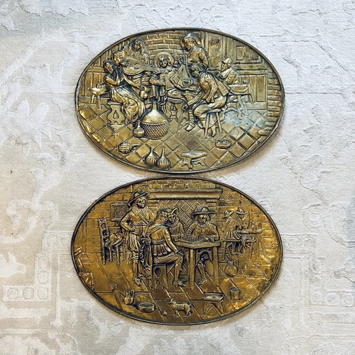 Vtg lombard stamped brass pub - stamped,