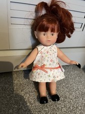 Corolle Small 8” Auburn Haired Doll  95-01 R2 Lovely Condition Original