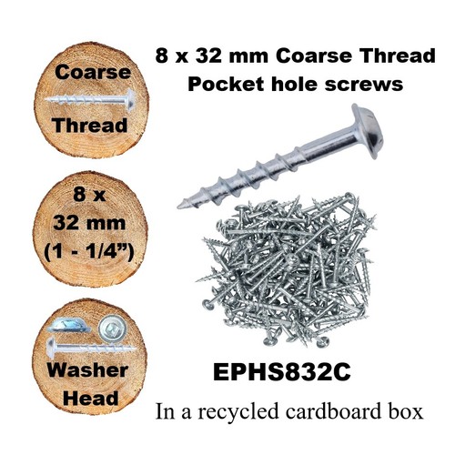 Pocket hole screws 32mm - hole,