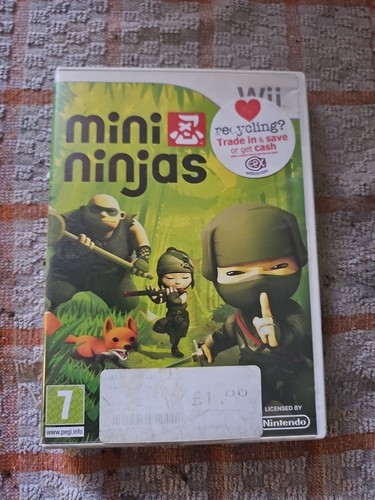 Nintendo wii mini ninjas - :,