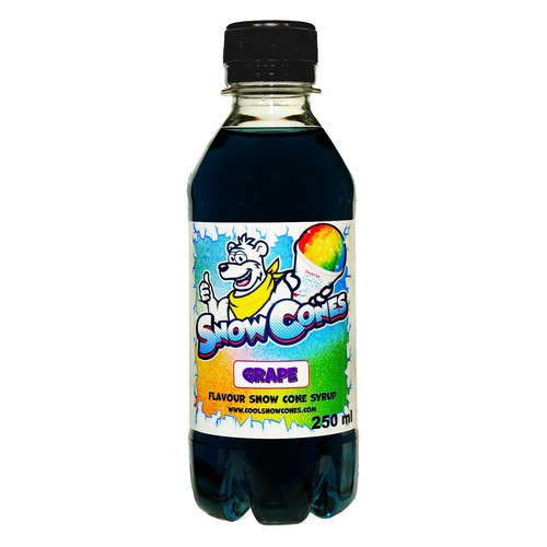 Snow cone syrup grape - snow,