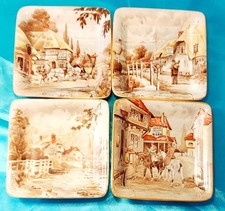 4 Vintage Newhall pub ashtray