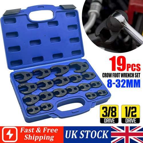 Crow foot spanner set 32mm - foot,